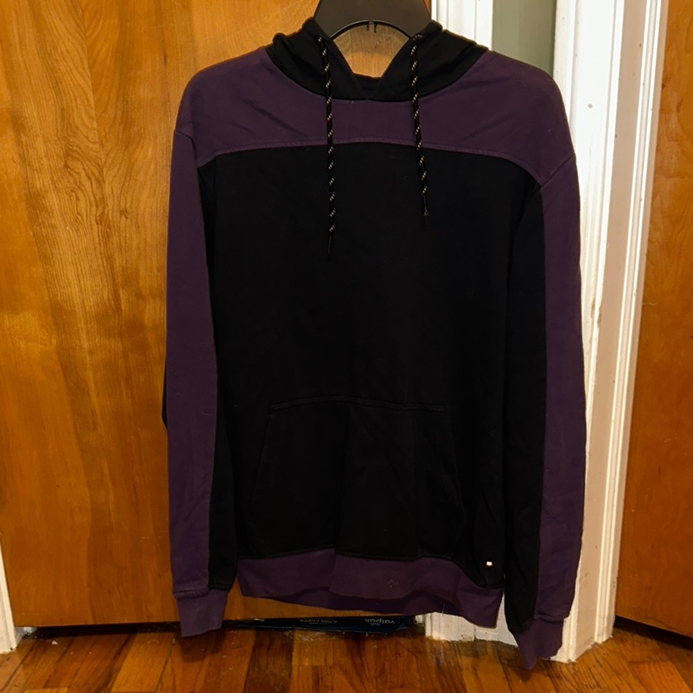 Black and Purple Women's Hoodie